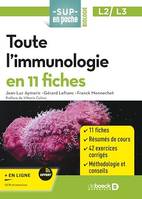 Toute l'immunologie en 11 fiches, Licences 2 et 3