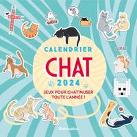 Les millésimes Calendrier mural jeux chats 2024