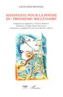 Manifeste pour la poésie du troisième millénaire