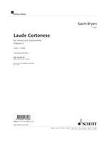 Laude Cortonese, pour voix et instruments. voices and instruments. Jeu de parties.