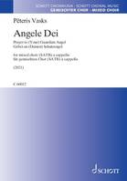 Angele Dei, Prayer to (Your) Guardian Angel. mixed choir (SATB). Partition de chœur.