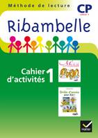 Ribambelle CP série verte, Cahier d'activités n°1 2009 - NON VENDU SEUL, COMPOSE PRODUIT 9653494