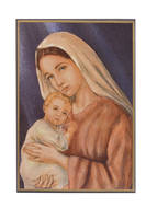 La Vierge de l'Espérance - Icône classique 15,1x10,6 cm -  723.72