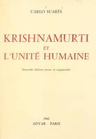 Krishnamurti et l'unité humaine