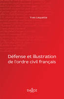 Défense et illustration de l'ordre civil français