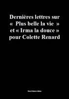 Dernières lettres sur 