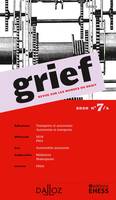 Grief, Revue sur les mondes du droit 2020 n°7/1 - 1re ed.