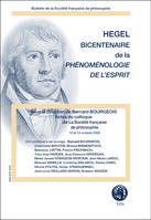 HEGEL BICENTENAIRE DE LA PHENOMENOLOGIE DE L ESPRIT