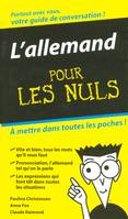 L'Allemand - Guide de conversation Pour les nuls