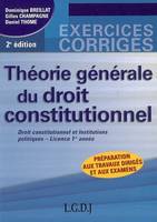 Théorie générale du droit constitutionnel, droit constitutionnel et institutions politiques, Licence 1re année