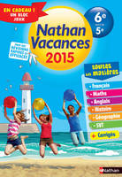 Cahier de vacances 2015 Tout en un 6e/5e