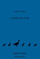 Le canard bleu et noir