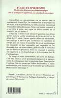 FOLIE ET SPIRITISME, Histoire du discours psychopathologique sur la pratique du spiritisme ses abords et ses avatars (1850-1950)