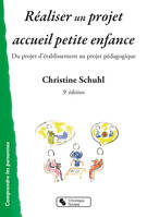 Réaliser un projet accueil petite enfance, Du projet d'établissement au projet pédagogique