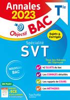 Annales Objectif BAC 2023 - Spécialité SVT