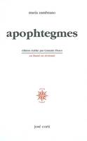 Apophtegmes