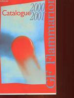 CATALOGUE 2000 - 2001