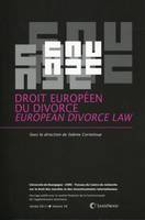 droit europeen du divorce, European divorce law.