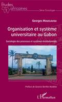 Organisation et système universitaire au Gabon, Sociologie des processus et systèmes institutionnels au gabon