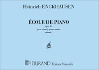 Ecole De Piano Opus 84 Vol.1, pour piano à quatre mains