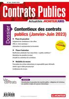 ACCP  n° 246  octobre 2023, Contrats publics  L'actualité de la commande et des contrats publics