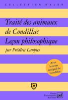 Traité des animaux de Condillac. Leçon philosophique