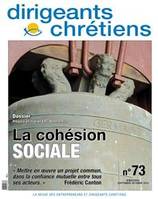 Dirigeants chrétiens N°73, la cohesion sociale