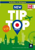 NEW TIP-TOP English 1re/Tle Bac Pro - Éd. 2017 - CD audio