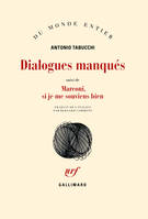 Dialogues manqués/Marconi, si je me souviens bien