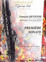 Première sonate pour clarinette en ut et piano