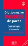 DICTIONNAIRE UNIVERSEL DE POCH, 40000 mots de la langue française, 10000 noms propres, annexes grammaticales et encyclopédiques, cartes géographiques en couleur