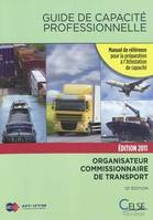 Guide de capacité professionnelle, organisateur commissionnaire de transport