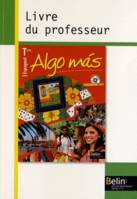 Algo más - Terminale, Livre du professeur