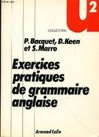 EXERCICES DE GRAMMAIRE ANGLAISE