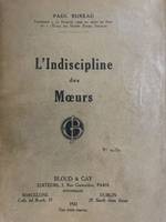 L'indispline des moeurs