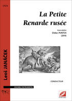 La petite renarde rusée, partition pour voix et ensemble instrumental