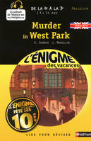 Enigme vacances : Murder in West Park 4e/3e