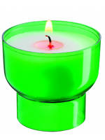 VEILLEUSE TULIPE VERTE BOUGIE VOTIVE