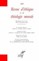 Revue D'Ethique Et De Theologie Morale N.288