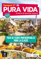 Pura Vida 2de - Pack de fiches, El placer de aprender español