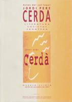 Jordi Pere Cerdà, Literatura, societat, frontera