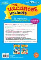 Jeux et Jouets Livres Parascolaire Maternelle Mes Vacances Hachette - De la Grande Section au CP - Cahier de vacances 2022 Joanna Le May, Josette Chamblas, Ann Rocard