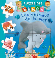 Puzzle des bébés, 3, Les animaux de la mer