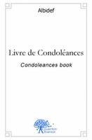 Livre de Condoléances, Condoleances book