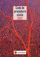 code de procedure civile 2022 jaquette corail