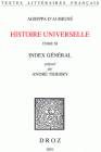 Histoire universelle, Tome XI, Index général