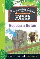 Mes premières lectures avec une saison au zoo, 1ères lectures niveau CE1 Boubou et Botan