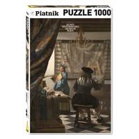 Puzzle 1000 pièces - Vermeer - Atelier de l'Artiste