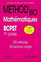 Mathématiques BCPST 1re année, 292 méthodes et 145 exercices corrigés