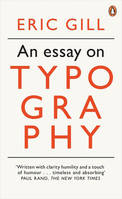 Eric Gill An Essay on Typography /anglais